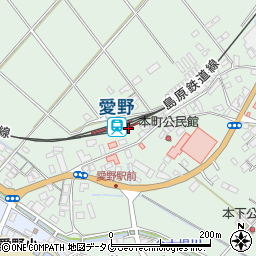 長崎県雲仙市愛野町甲3873-3周辺の地図