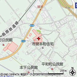 長崎県雲仙市愛野町甲389周辺の地図