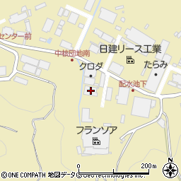長崎雲仙運輸周辺の地図