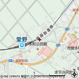 長崎県雲仙市愛野町甲4098周辺の地図