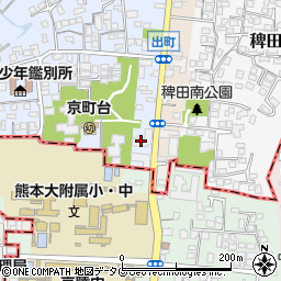 ヴィオラ京町台周辺の地図