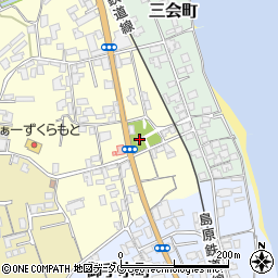 三会神社周辺の地図
