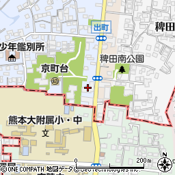 ヴィオラ京町台管理室周辺の地図