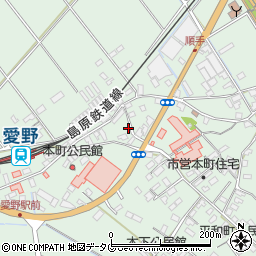 長崎県雲仙市愛野町甲3846周辺の地図