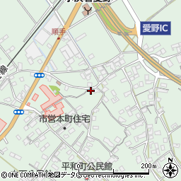 長崎県雲仙市愛野町甲352周辺の地図