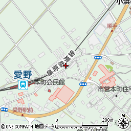 長崎県雲仙市愛野町甲4142周辺の地図