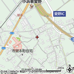 長崎県雲仙市愛野町甲329-2周辺の地図