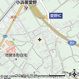 長崎県雲仙市愛野町甲380周辺の地図