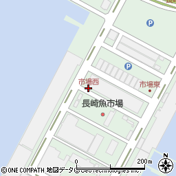 市場西周辺の地図