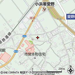 長崎県雲仙市愛野町甲322周辺の地図