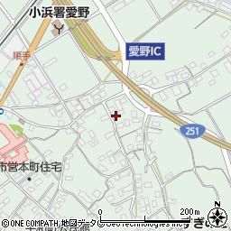 長崎県雲仙市愛野町甲301周辺の地図