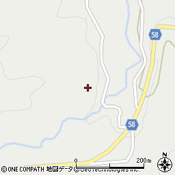 長崎県雲仙市瑞穂町西郷丁1977周辺の地図