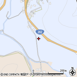 長崎県長崎市三重田町308周辺の地図