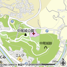 長与町民文化ホール周辺の地図