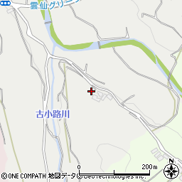 長崎県雲仙市吾妻町布江名1198周辺の地図