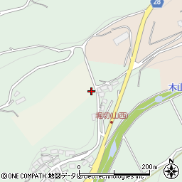 熊本県西原村（阿蘇郡）星田周辺の地図
