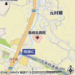 社会医療法人 春回会 長崎北病院周辺の地図