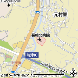 長崎北病院訪問リハビリテーション周辺の地図