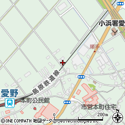 長崎県雲仙市愛野町甲4238周辺の地図