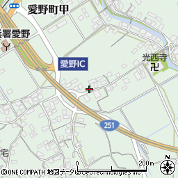 長崎県雲仙市愛野町甲294周辺の地図