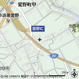 長崎県雲仙市愛野町甲300周辺の地図