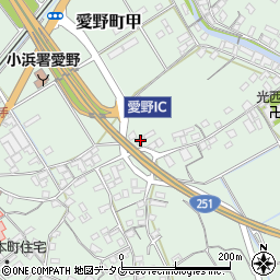 長崎県雲仙市愛野町甲302周辺の地図
