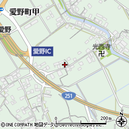 長崎県雲仙市愛野町甲290周辺の地図