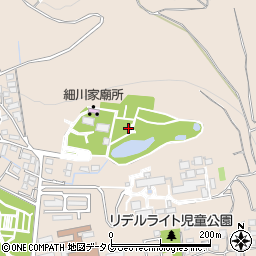 立田自然公園周辺の地図