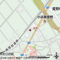 長崎県雲仙市愛野町甲4498周辺の地図