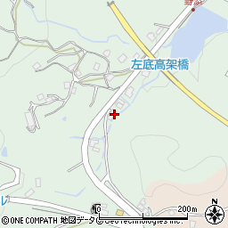 長崎県西彼杵郡時津町左底郷1366周辺の地図