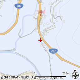長崎県長崎市三重田町351周辺の地図