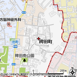 熊本県熊本市西区稗田町5-3周辺の地図