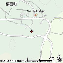 長崎県諫早市栗面町561周辺の地図
