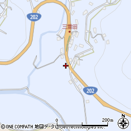 長崎県長崎市三重田町354周辺の地図