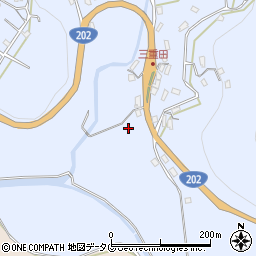 長崎県長崎市三重田町363周辺の地図