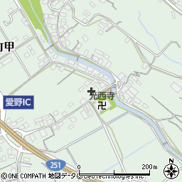 長崎県雲仙市愛野町甲262周辺の地図