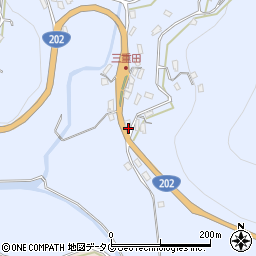 長崎県長崎市三重田町353周辺の地図