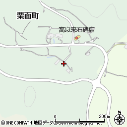 長崎県諫早市栗面町560周辺の地図