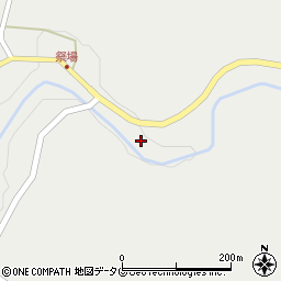 阿蘇広域行政事務組合中部消防署野尻草部分駐所周辺の地図