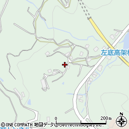 長崎県西彼杵郡時津町左底郷1405周辺の地図