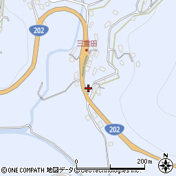 長崎県長崎市三重田町377周辺の地図