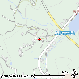 長崎県西彼杵郡時津町左底郷1568周辺の地図