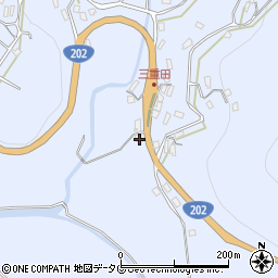 長崎県長崎市三重田町374周辺の地図