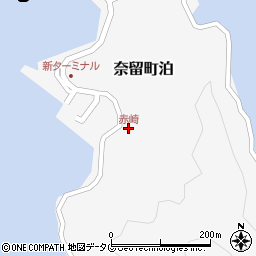 赤崎周辺の地図