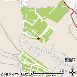 財団法人敬愛会　竜田霊園管理事務所周辺の地図