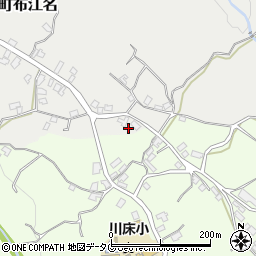 長崎県雲仙市吾妻町布江名862周辺の地図
