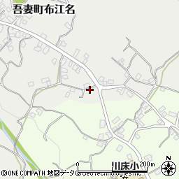 長崎県雲仙市吾妻町布江名872周辺の地図