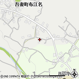 長崎県雲仙市吾妻町布江名879周辺の地図