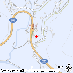 長崎県長崎市三重田町442周辺の地図