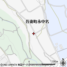 長崎県雲仙市吾妻町永中名1055周辺の地図